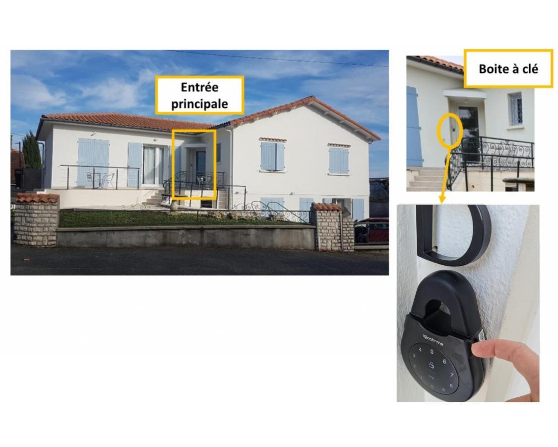 A1 Sweet Homes Angouleme L Secteur Sillac L Parking Gratuit - Animaux Acceptes Екстериор снимка